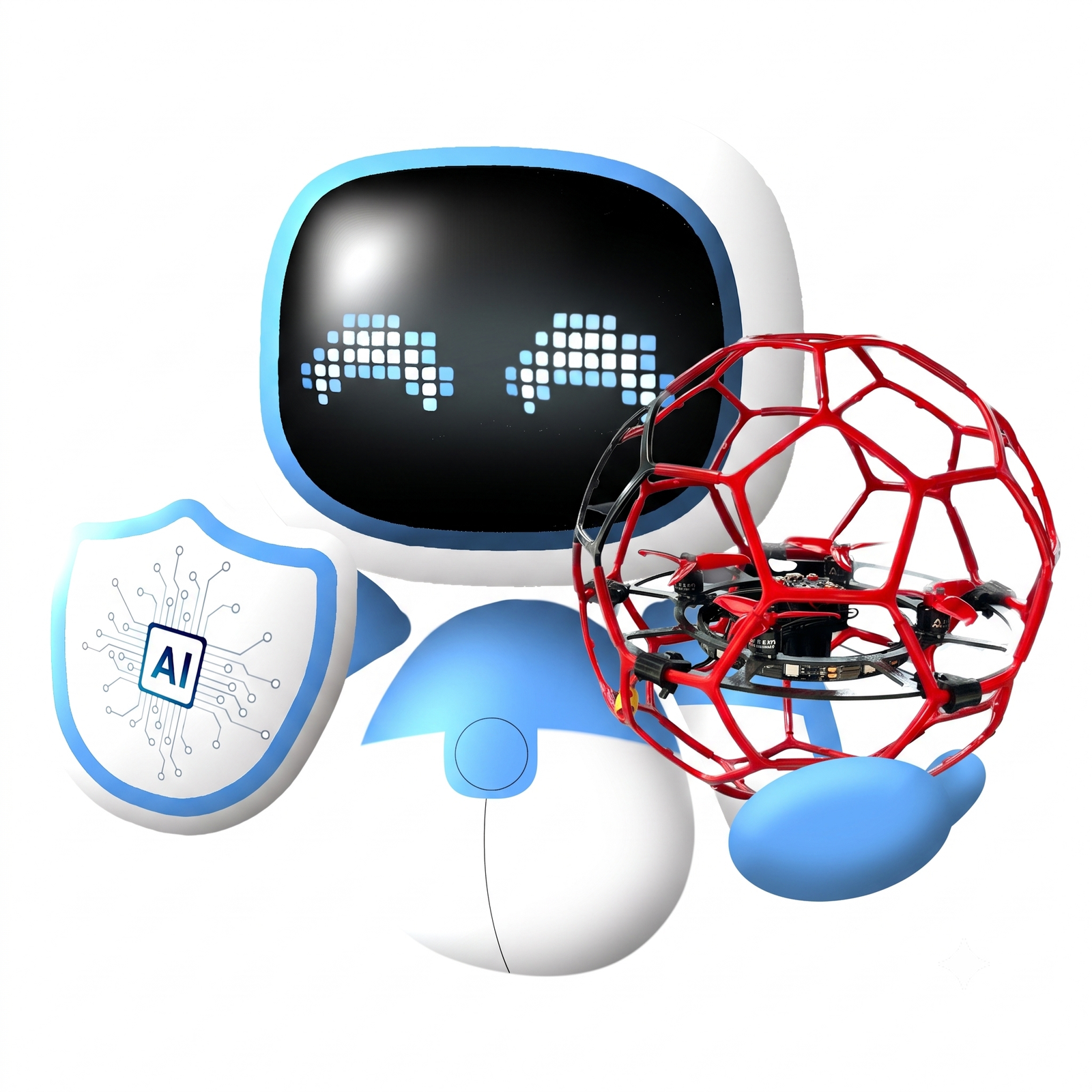 Drone Soccer Icon